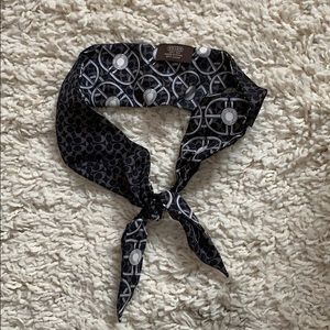 Coach silk purse scarf